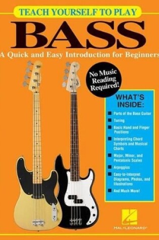 Cover of Teach Yourself to Play Bass