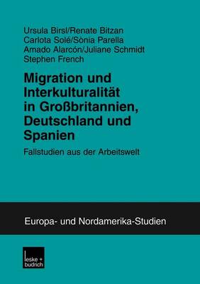 Book cover for Migration Und Interkulturalitat in Grossbritannien, Deutschland Und Spanien