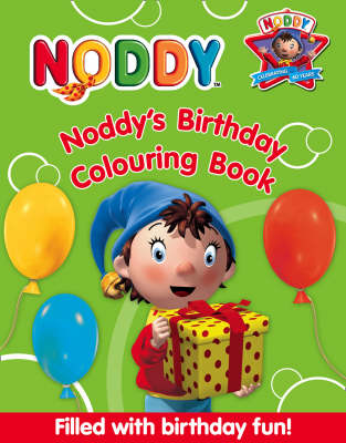 Book cover for Noddy's Birthday Colouring Book