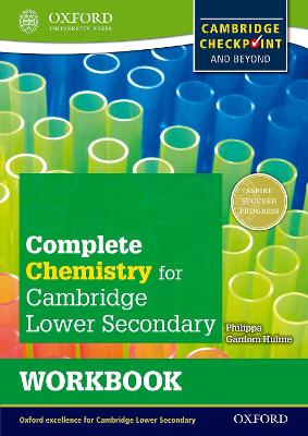 Book cover for Complete Chemistry for Cambridge Lower Secondary Workbook (First Edition)