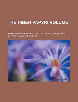 Book cover for The Hibeh Papyri Volume 1