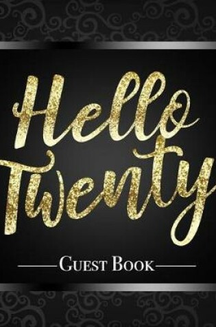 Cover of Hello Twenty Guest Book