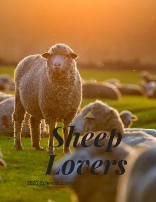 Book cover for Sheep Lovers 2020 Calendar Journal