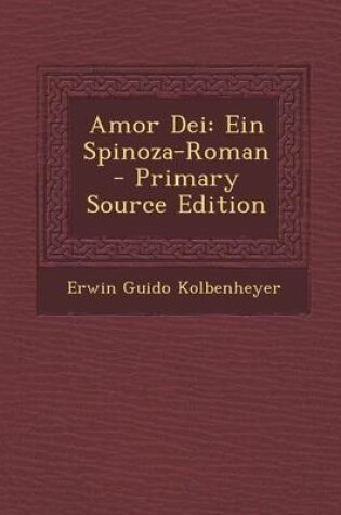 Cover of Amor Dei