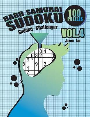 Book cover for Hard Samurai Sudoku 100 Puzzles Vol.4