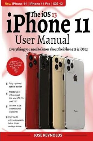 Cover of iPhone 11 User Manual Mastering Your iPhone