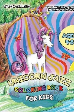 Cover of Unicorn Jazz Coloring Book