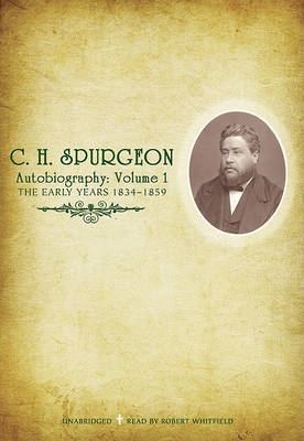 Book cover for C.H. Spurgeon Autobiography: Volume 1