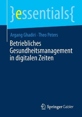 Cover of Betriebliches Gesundheitsmanagement in Digitalen Zeiten