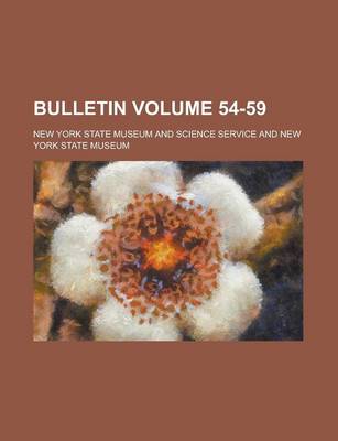 Book cover for Bulletin Volume 54-59