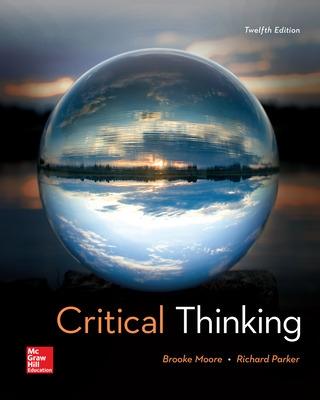 Book cover for Soft Bound Version for Critical Thinking