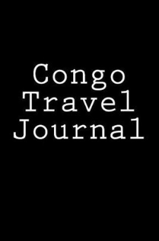 Cover of Congo Travel Journal