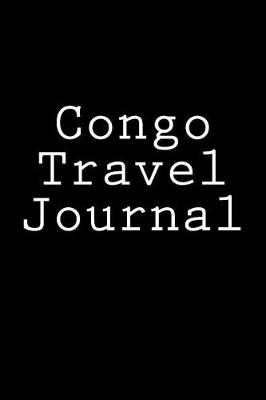 Book cover for Congo Travel Journal