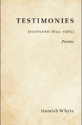 Cover of Testimonies