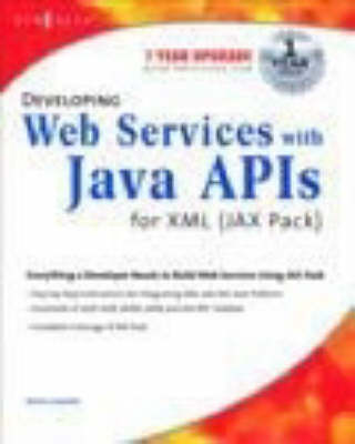 Book cover for Developing Web Services with Java APIs for XML