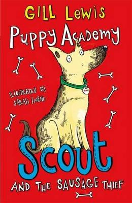 Book cover for Puppy Academy: Scout and the Sausage Thief