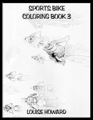 Book cover for Sports Bike Coloring book 3