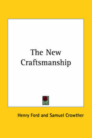 Cover of The New Craftsmanship