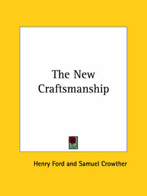 Book cover for The New Craftsmanship