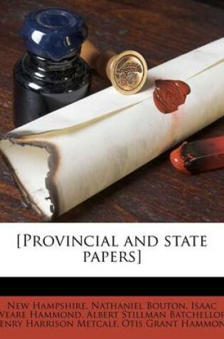 Cover of [Provincial and State Papers]