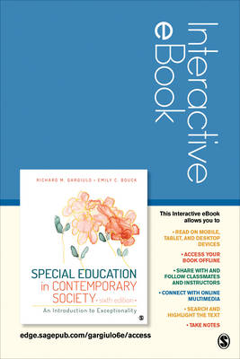 Book cover for Special Education in Contemporary Society Interactive eBook 6e