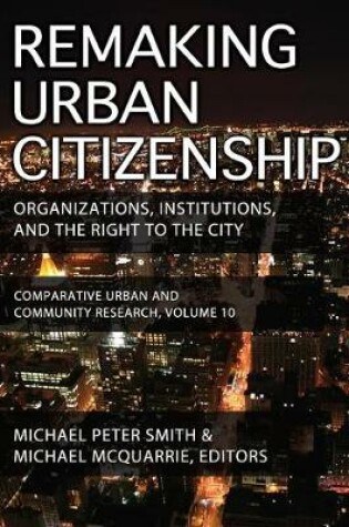 Cover of Remaking Urban Citizenship