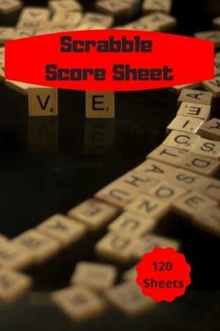 Cover of Scrabble Game Scoreboard Sheets