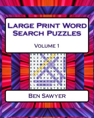 Book cover for Large Print Word Search Puzzles Volume 1