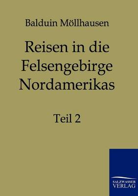 Book cover for Reisen in die Felsgebirge Nordamerikas