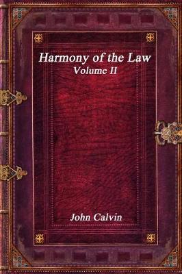 Book cover for Harmony of the Law - Volume II