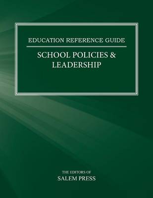 Book cover for School Policies & Leadership