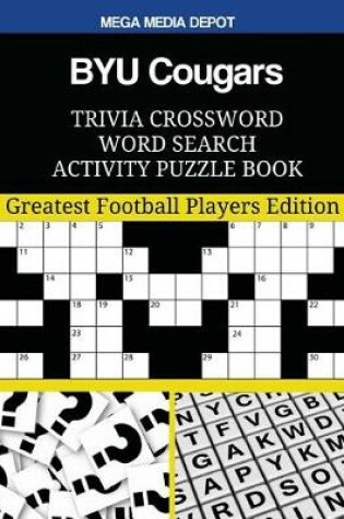 Cover of BYU Cougars Trivia Crossword Word Search Activity Puzzle Book