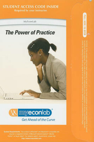 Cover of MyEconLab with Pearson eText -- Access Card -- for Principles of Economics