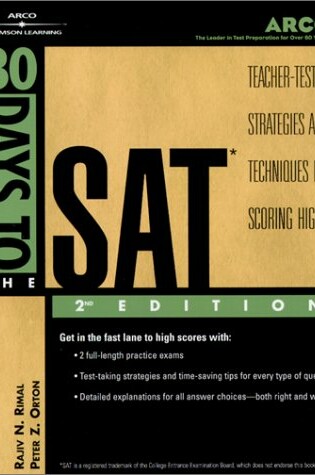 Cover of 30 Days to the SAT