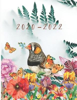 Book cover for 2020-2022 3 Year Planner Nature Monthly Calendar Goals Agenda Schedule Organizer