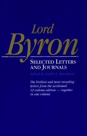 Book cover for Lord Byron: Selected Letters and Journals