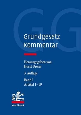 Book cover for Grundgesetz-Kommentar