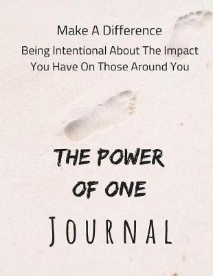 Book cover for The Power of One Journal