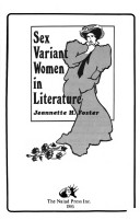 Book cover for Sex Variant Women in Literature