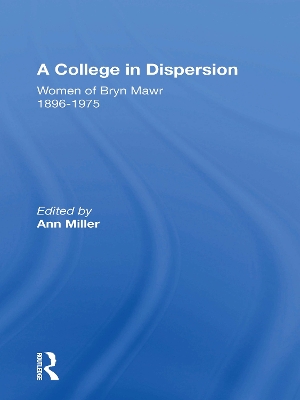 Book cover for A College in Dispersion