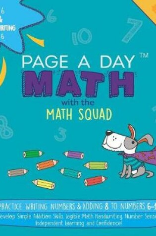 Cover of Page a Day Math Addition & Math Handwriting Book 6 Set 2