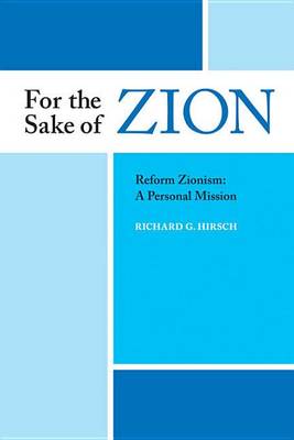 Book cover for For the Sake of Zion