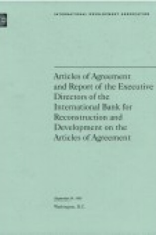 Cover of Articles of Agreement on International