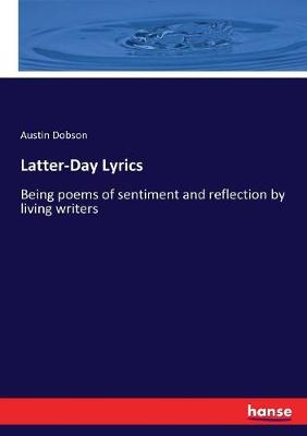 Book cover for Latter-Day Lyrics
