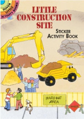 Book cover for Little Construction Site Sticker Activity Book