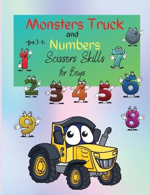 Book cover for Monsters Truck and Numbers