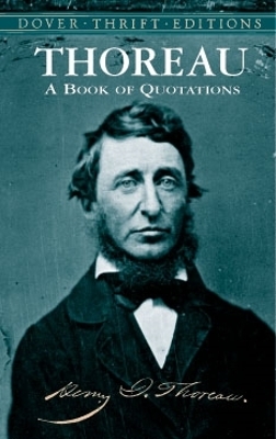 Book cover for Thoreau: a Book of Quotations