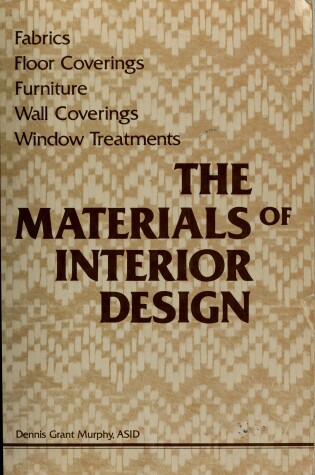 Cover of The Materials of Interior Design