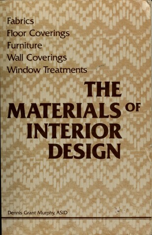 Cover of The Materials of Interior Design