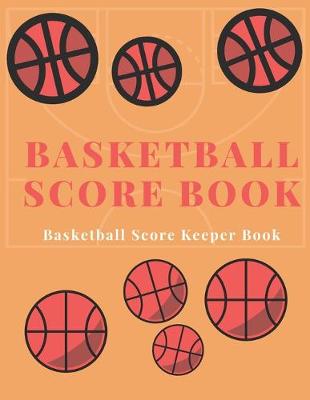 Book cover for Basketball Score book